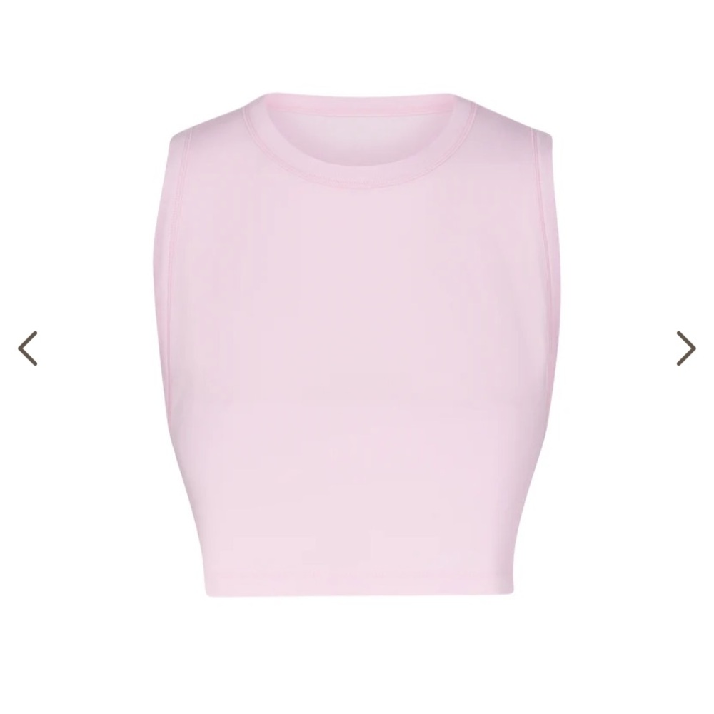 Skims Boyfriend Cropped Tee